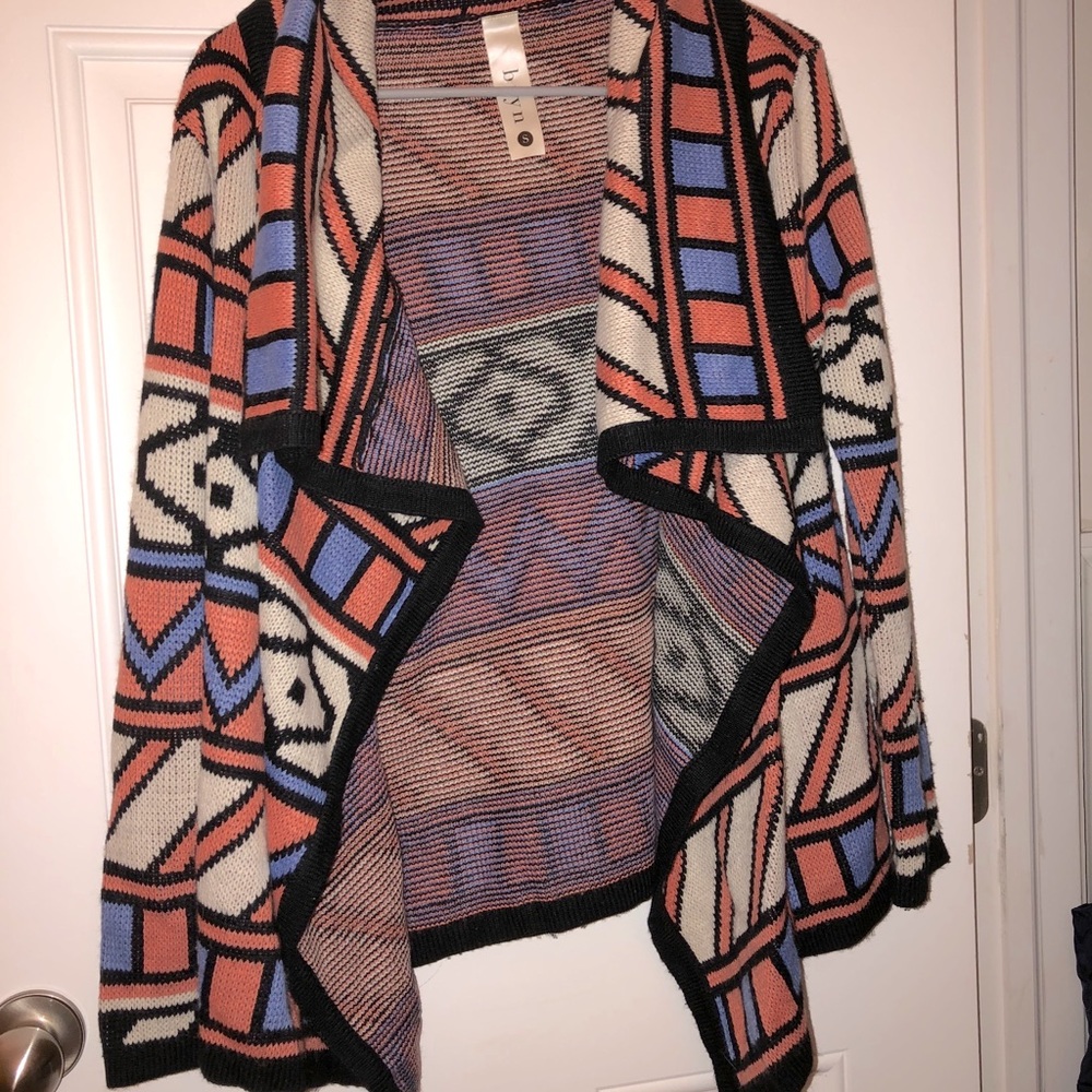 Bright striped cardigan